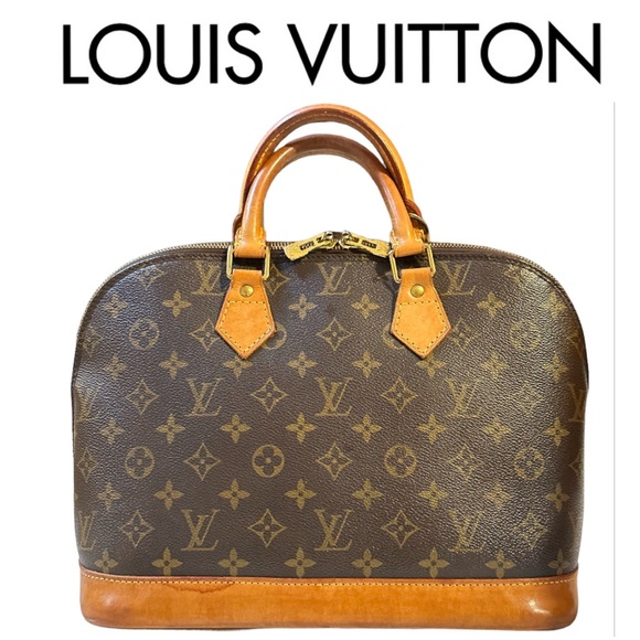 Louis Vuitton Alma PM Monogram Handbag 👜 ~ Gorgeous 2003 Luxury Bag  ~ VGUC - Picture 1 of 15